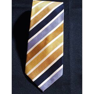 Impermeable By Weatherproof Men's Stain Resistant Striped Silk Tie